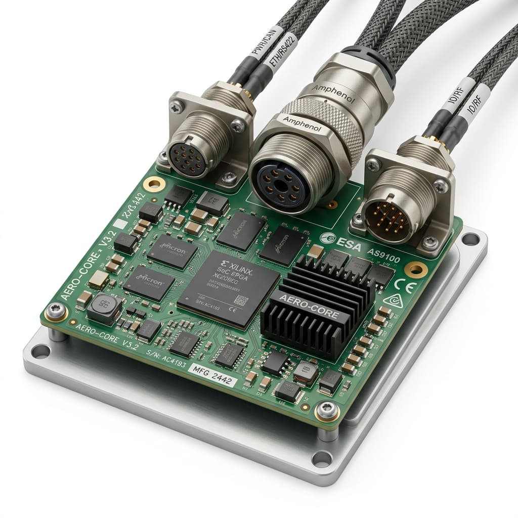 Rugged embedded PCB hardware cutout